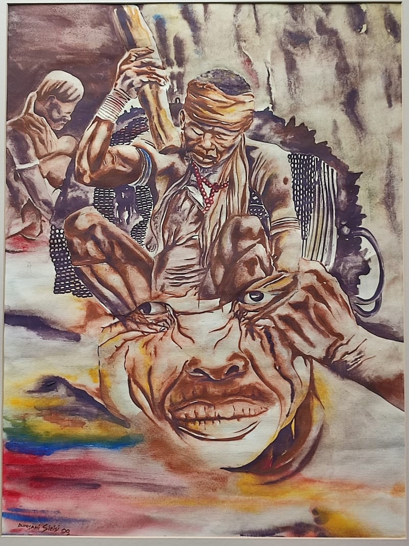 "Open Mind" Series - Ancestors  by Sibisi, Dumisani