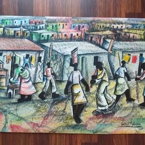 Village Life (2) by Sibeko, Peter