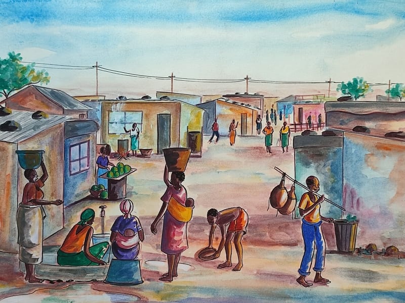 Township Life (2) by Luka, Fernando