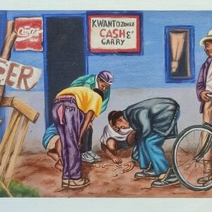Dice Players by Ndlovu, Sipho