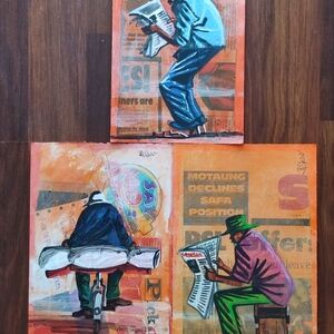 Rider and Readers by Sibisi, Dumisani