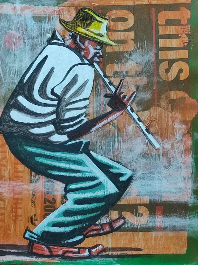 Flutist by Sibisi, Dumisani