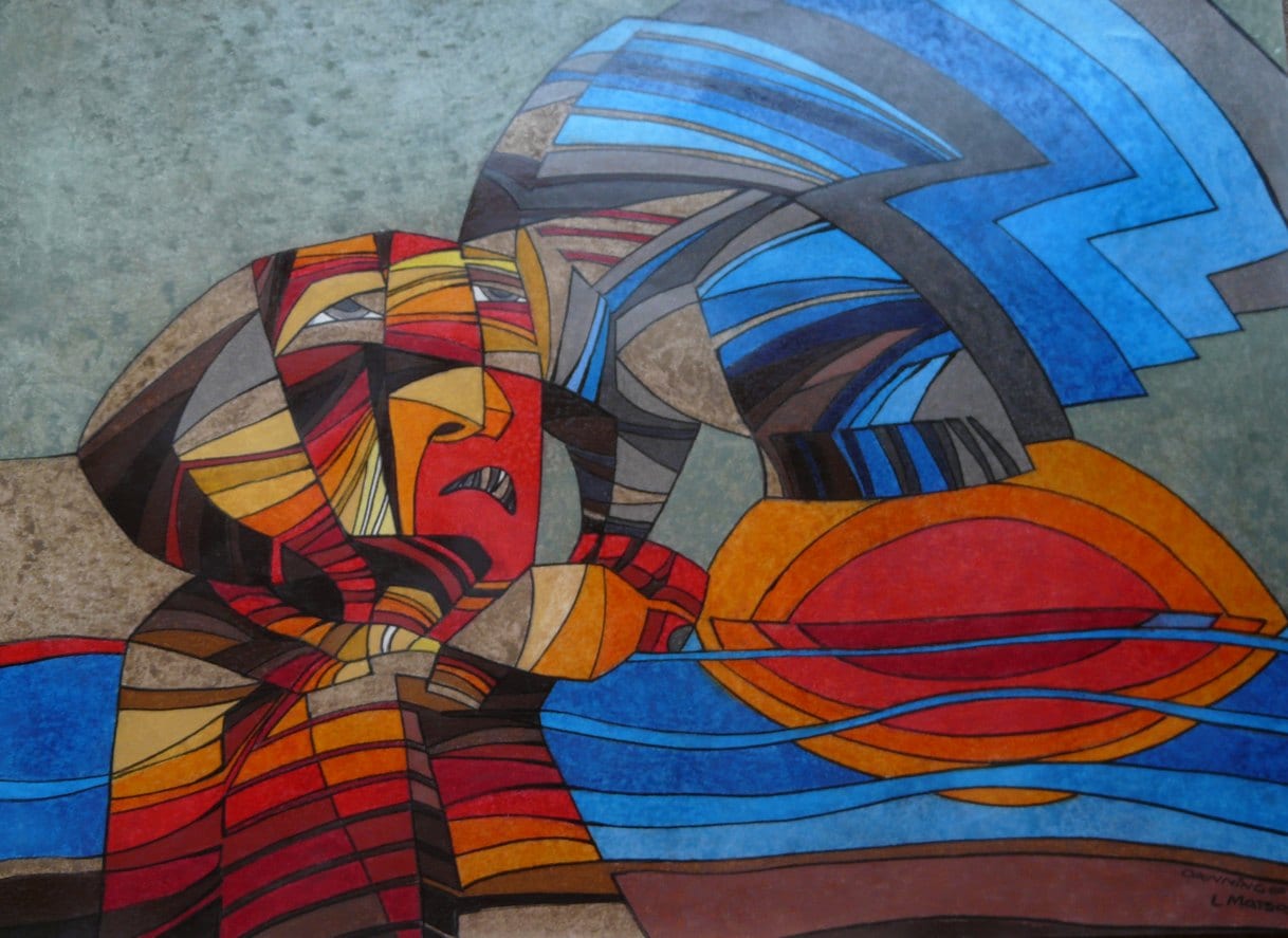 An Old Warrior by Matsoso, Leonard