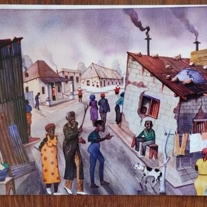 Township Scene (2) by Mogano, David
