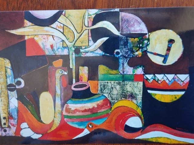 Pipe Smoker by Mahlangu, Speelman