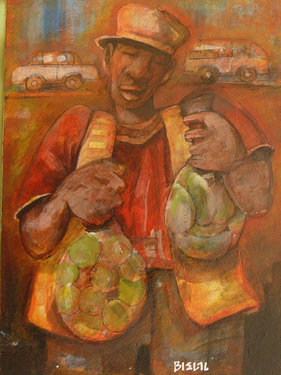 Vegetable Hawker by Fataar, Bielal